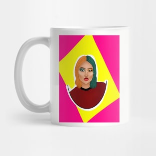 Ahyor beautiful lady Mug